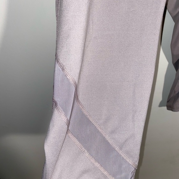 champion grey/lavender cropped leggings - Picture 2 of 4